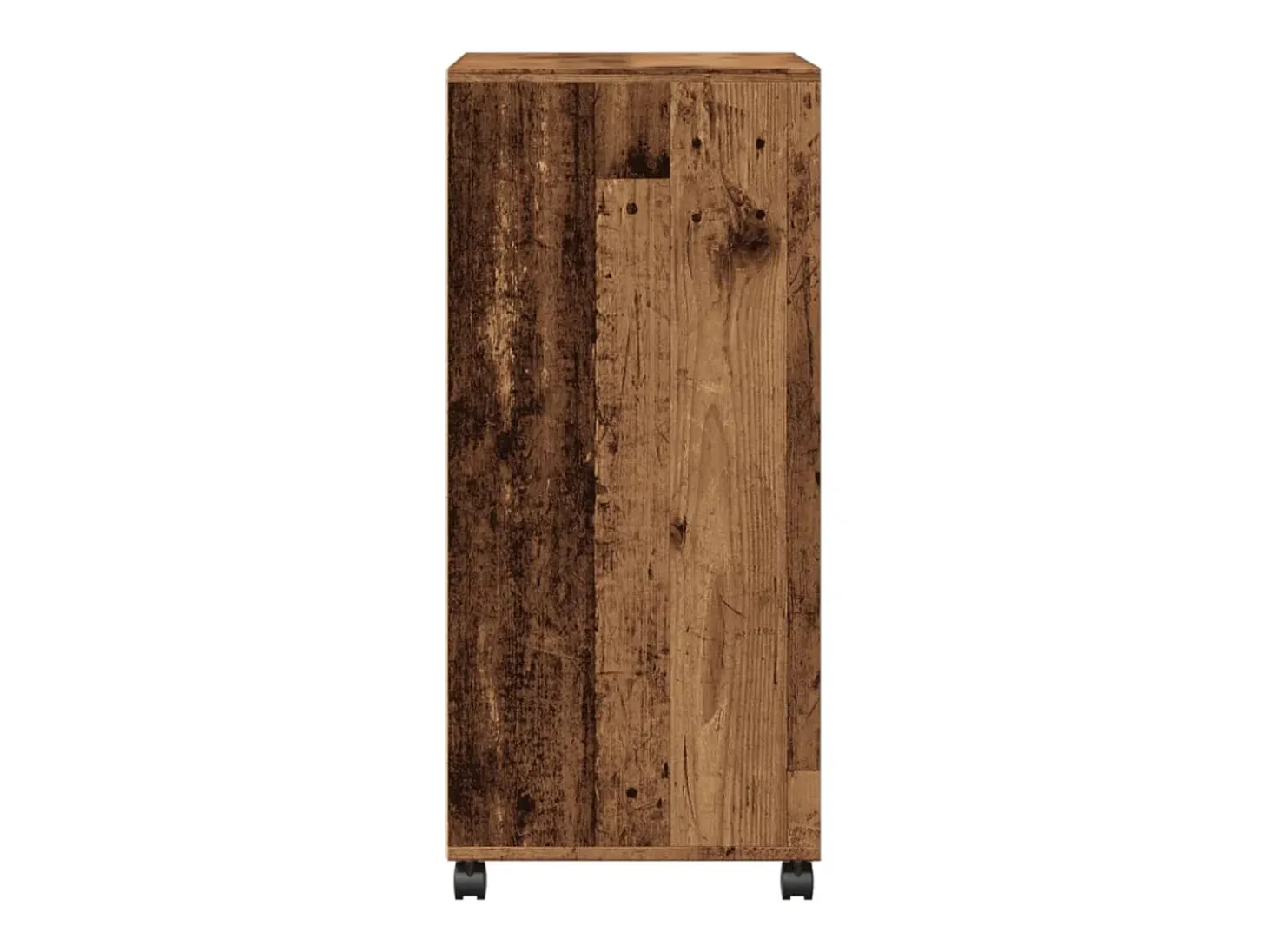 Armario rodante de madera antigua 55x40x91 cm madera de ingeniería