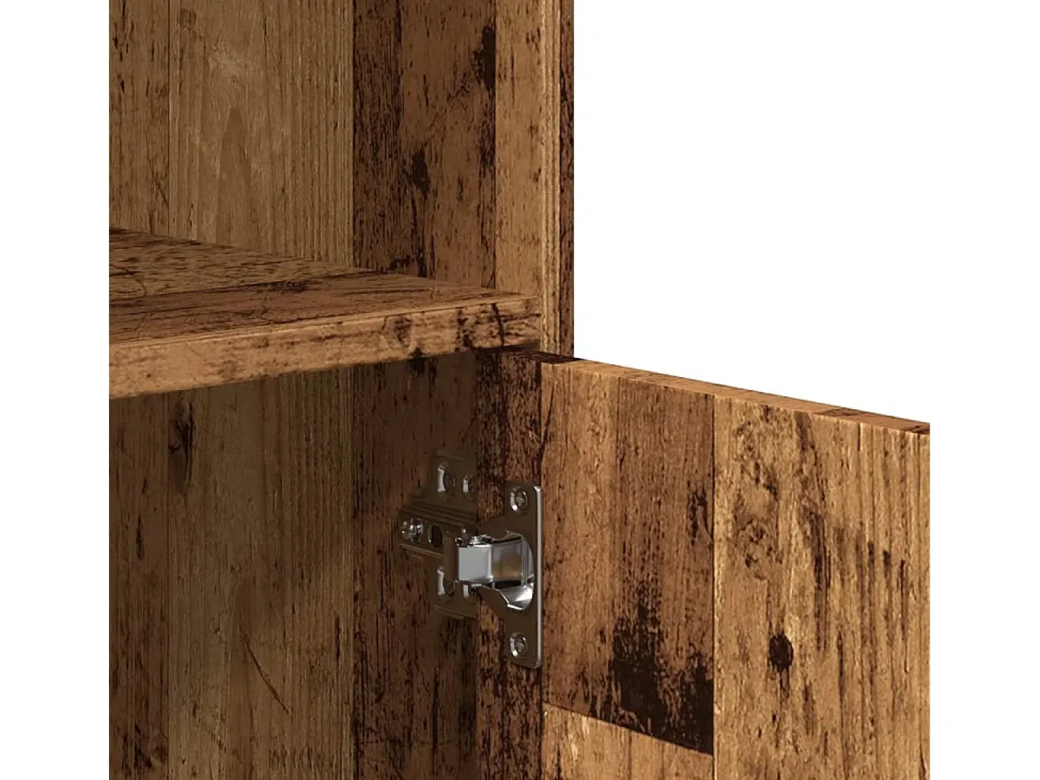 Armario rodante de madera antigua 55x40x91 cm madera de ingeniería