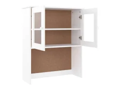 Armario superior de tocador ALTA madera pino blanco 77x30x92cm ES78290