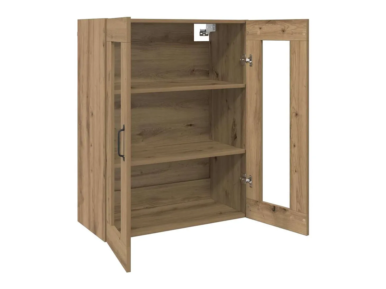 Armarios de pared 2 piezas roble artesanal 69,5 x 34 x 90 cm