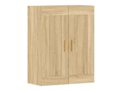Armarios de pared 2 uds madera de ingeniería roble Sonoma