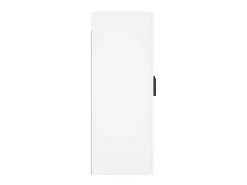 Armarios de pared 2 unidades madera de ingeniería blanco