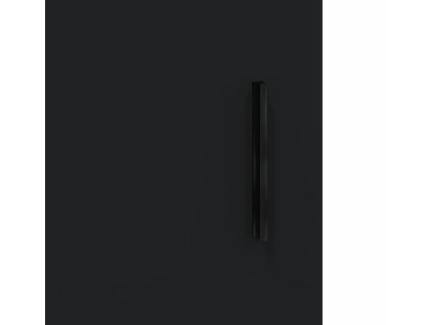 Armarios de pared 2 unidades madera de ingeniería negro