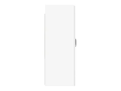 Armarios de pared de 2 piezas, madera de ingeniería blanca