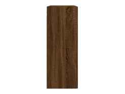 armarios de pared de madera de ingeniería de color marrón roble