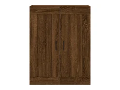 armarios de pared de madera de ingeniería de color marrón roble