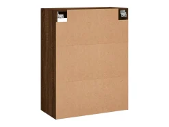 armarios de pared de madera de ingeniería de color marrón roble