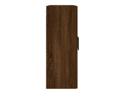 armarios de pared de madera de ingeniería de color marrón roble