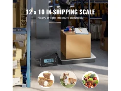 Balanza de Envío Digital SucceBuy 200 kg x 50 g, para Equipaje Casa Oficina de Correos Alimentación TC/TD