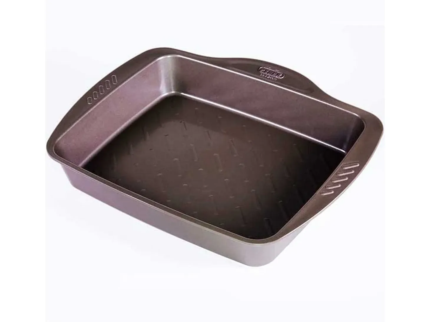 Bandeja honda para horno Asimetría Pyrex antiadherente inox 31x40 cm
