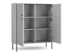 Bar, Aparador, Librería de 4 Puertas - Comedor - Colección ISIS