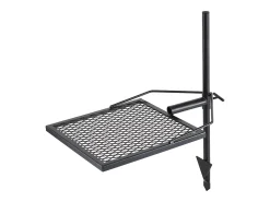 Barbacoa de Campamento SucceBuy, de Acero Resistente, Ajustable, para Acampar, Senderismo, Picnics, Viajes, Escalada