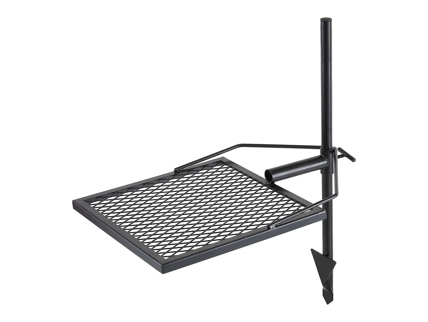 Barbacoa de Campamento SucceBuy, de Acero Resistente, Ajustable, para Acampar, Senderismo, Picnics, Viajes, Escalada