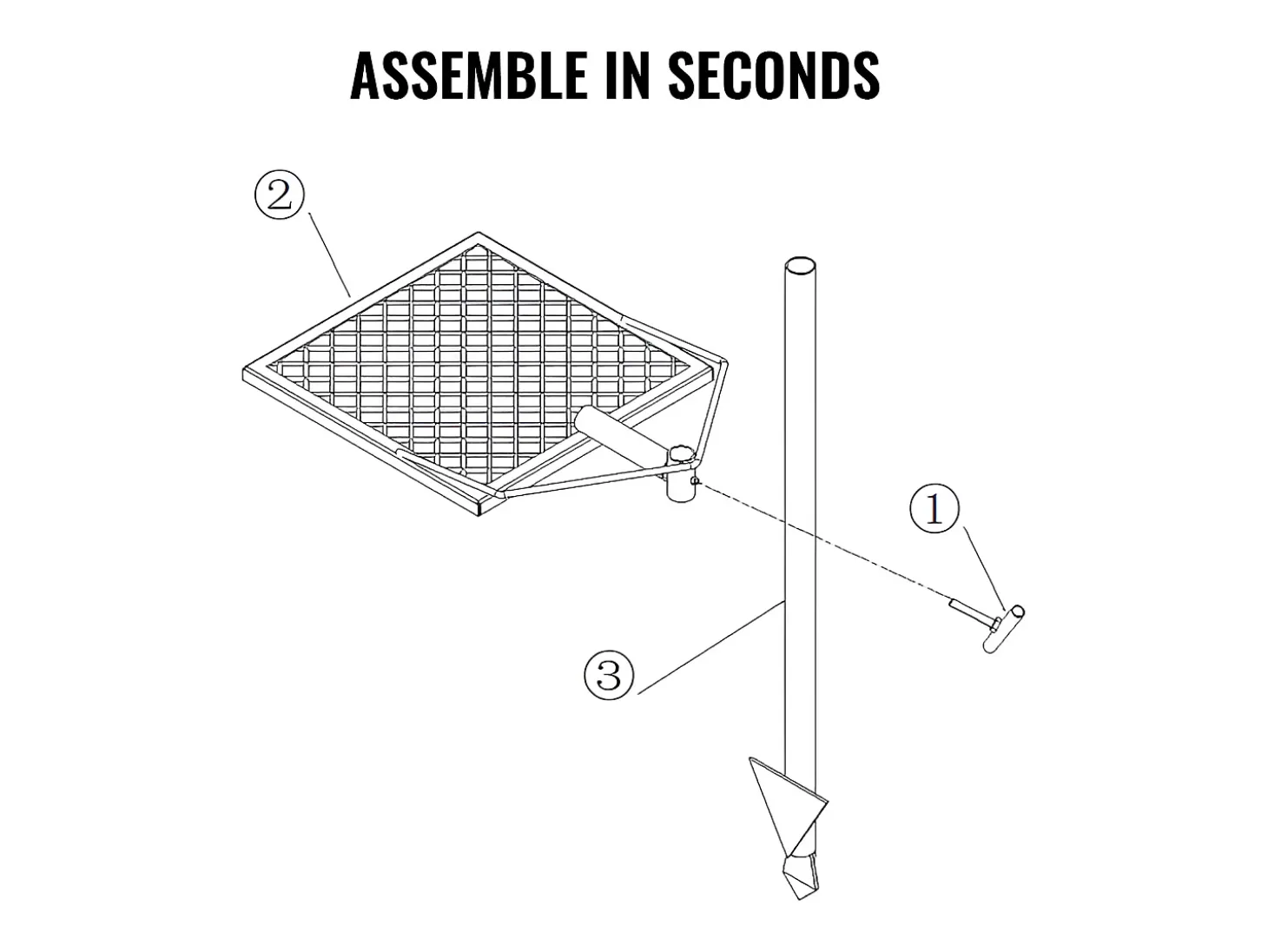 Barbacoa de Campamento SucceBuy, de Acero Resistente, Ajustable, para Acampar, Senderismo, Picnics, Viajes, Escalada