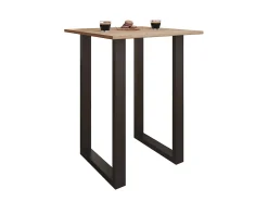 Barbacoa Xona Negro / Blanco AL. 102 x AN. 80 x P. 50 cm