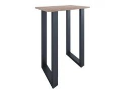 Barbacoa Xona Negro / Blanco AL. 102 x AN. 80 x P. 50 cm