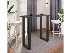 Barbacoa Xona Negro / Roble Sonoma AL. 102 x AN. 110 x P. 50 cm