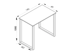 Barbacoa Xona Plata / Blanco AL. 102 x AN. 140 x P. 80 cm