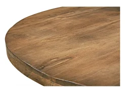 BARI-Mesa de comedor ovalada 8/10 personas 210 cm de madera