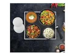 Batería de cocina de 10 piezas - Aluminio - Negro