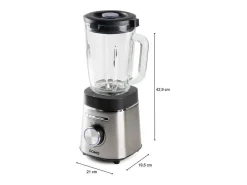 Batidora de alta velocidad 1400 W - 1,75 L - Gris