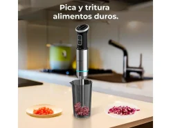 Batidora de mano Cecotec Power Neutron 1100MAX 1100W con vaso medidor inox