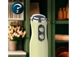 Batidora de mano Power RetroGreen 1200MAX Cream&Crush