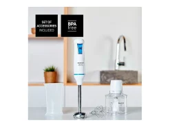 Batidora de mano Taurus Robot 750 Easy Plus 750W Turbo Rotation System blanco