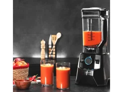 Batidora de vaso Cecotec Power Black Titanium 2000 Pro 2000W 32500 rpm negro