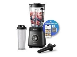 Batidora HR3041/00 - Vaso de 2 L - Botella de agua incluida - Cuchillas extraíbles - Gris