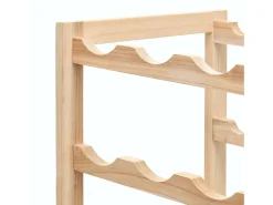 Botellero de madera de cedro 57,5x28x102 cm ES490964