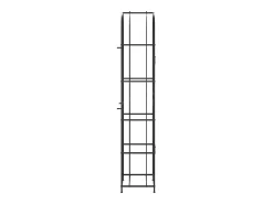 Botellero para 73 botellas hierro forjado negro 45x36x200 cm ES851466