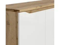 Bufé 3 puertas June Blanco y Madera