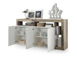 Buffet AMOS blanc/poirier