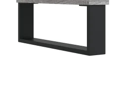 Buffet aparador cómoda armario unidad de almacenamiento organizador cocina salón salón juego de 2 sonoma madera gris 02_0036977