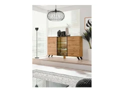 Buffet, aparador modelo TINO + LED. Mueble estilo escandinavo. Aparador de diseño para tu salón o comedor.