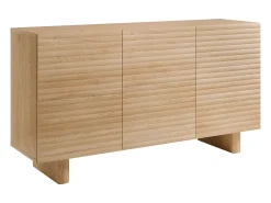 Buffet con 3 puertas de MDF - Color: Natural - LUDIMA