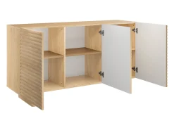 Buffet con 3 puertas de MDF - Color: Natural - LUDIMA