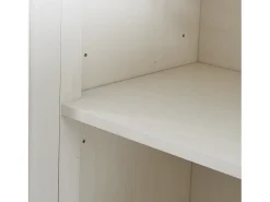 Buffet con 4 puertas y 2 cajones - madera - altura 150cm - Blanco antiguo
