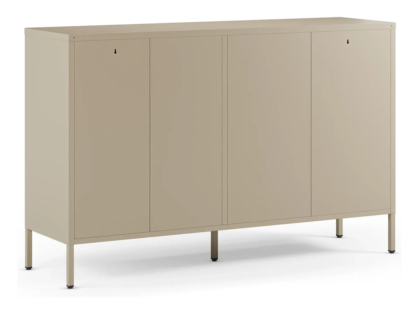 Buffet de metal beige arena 140 cm - Latem