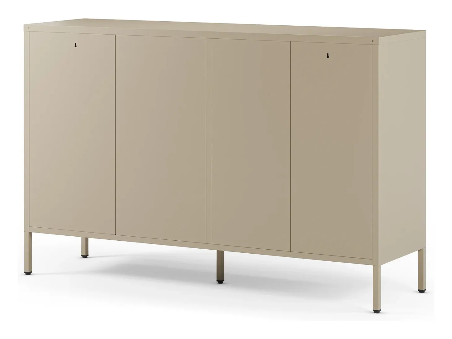 Buffet de metal beige arena 140 cm - Latem