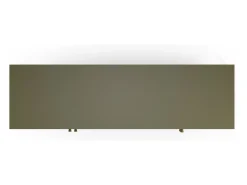 Buffet de metal verde caqui 140 cm - Latem