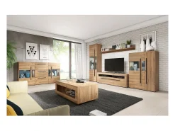 Buffet diseño 120cm. Colección BREDA una puerta y tres cajones. Color roble.