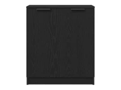 Buffet Roble Negro 180 x 30 x 70 cm Madera contrachapada