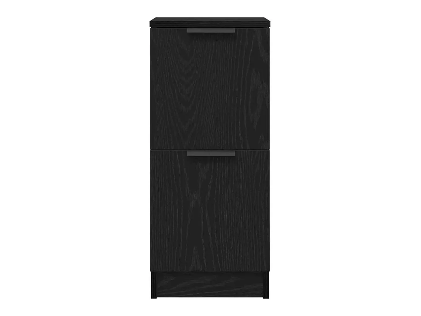 Buffet Roble Negro 180 x 30 x 70 cm Madera contrachapada
