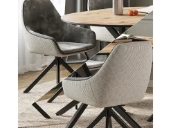 Butaca gris claro 60x62x89 eleganza