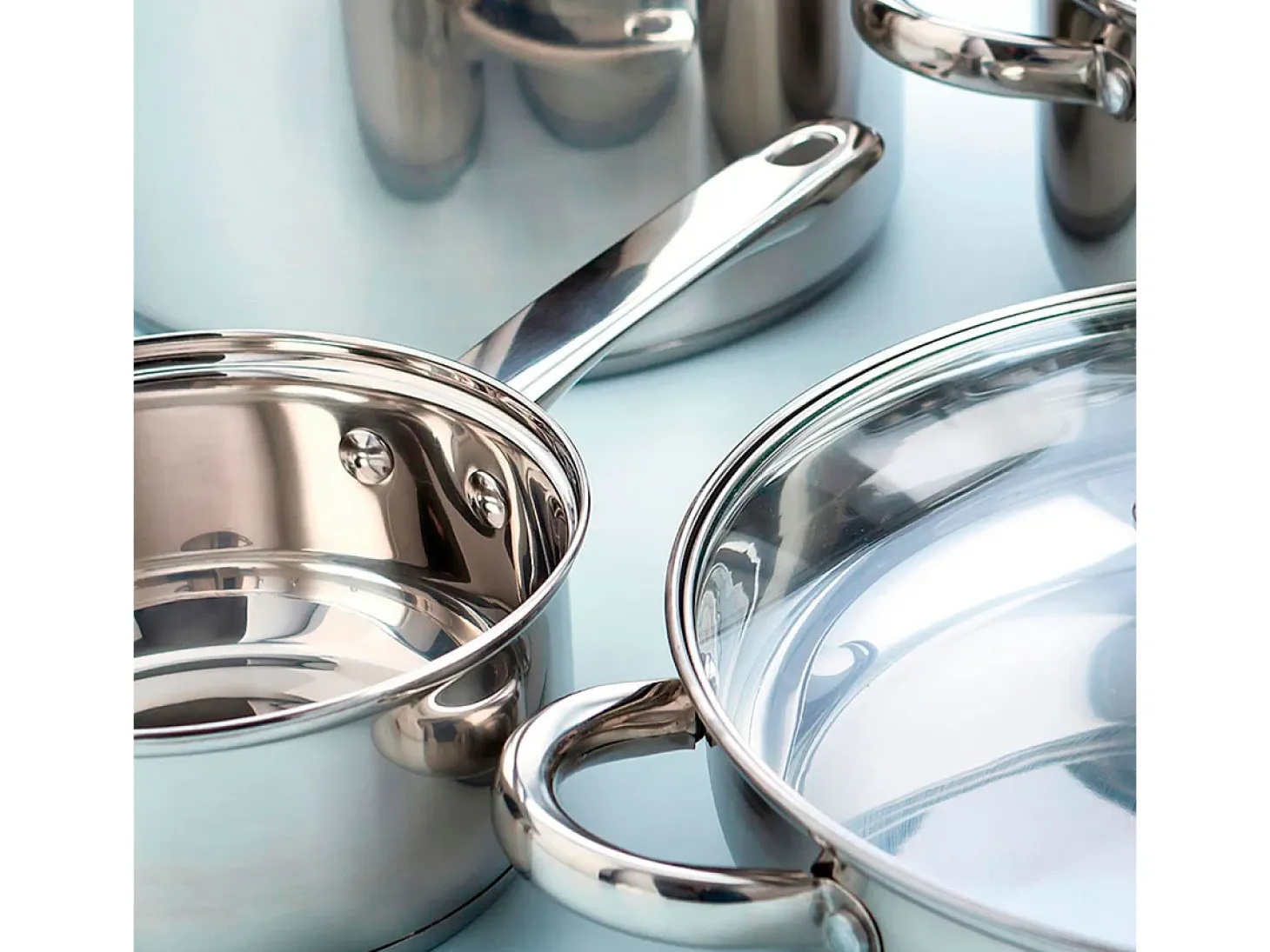 Cacerola Ottawa Quid con tapa acero inox Ø30 cm