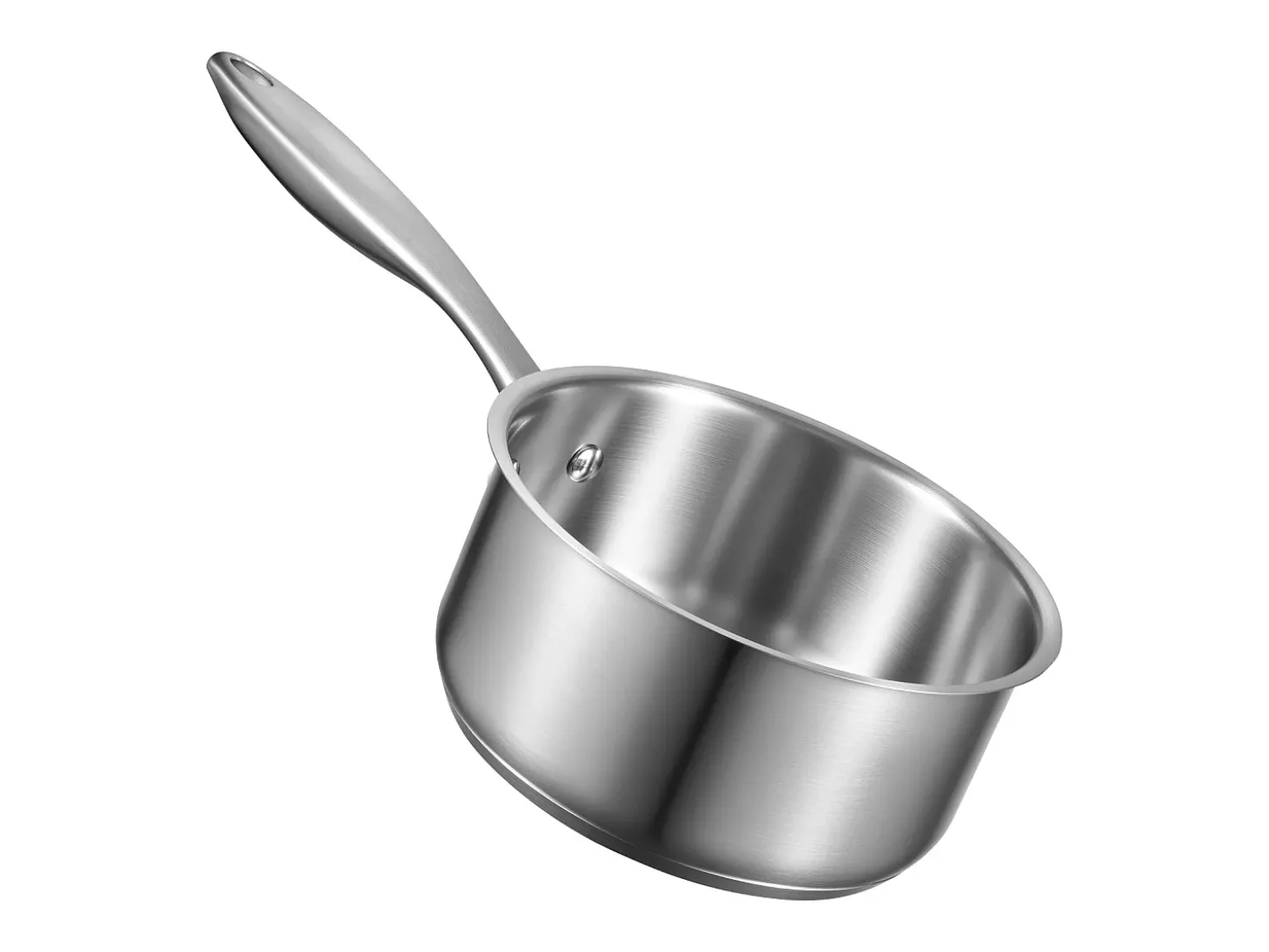 Cacerola SucceBuy en Acero Inoxidable 1,4 L con Cesta de Vapor, Cacerola con Tapa de Vidrio Y Mango Ergonomico, Lavable en Lavavajillas