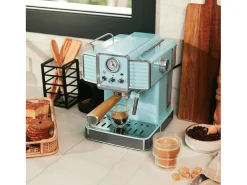 Cafetera Cecotec Power Espresso 20 Tradizionale Light 1350W 20 bar 1,5L azul