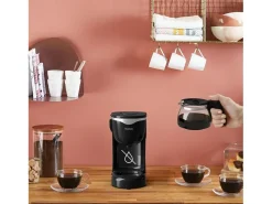 Cafetera de filtro - TEFAL - Capacidad 6 tazas - Mantiene caliente 30 min